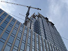 Crane city skyscraper & crane